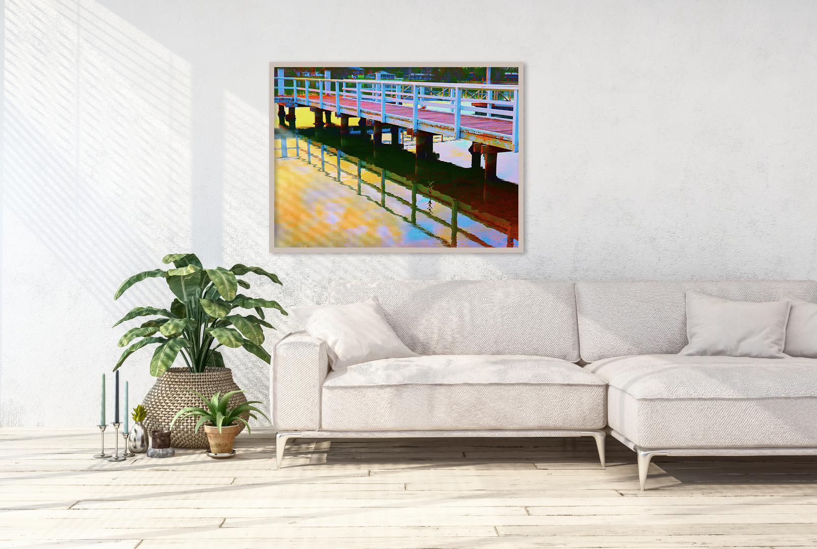 Mirror, Mirror original abstract contextualised office art modern decor photo print by Blair Montague Drake